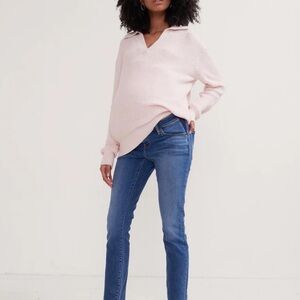 Hatch THE SLIM MATERNITY JEAN in Indigo